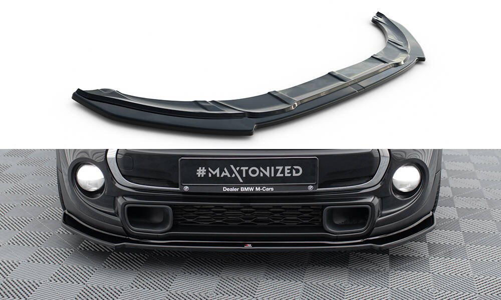 Maxton Design Mini Cooper S Front Splitter - Gloss (F56 2014-2024) 7 Maxton Design Mini Cooper S Front Splitter - Gloss (F56 2014-2024) - Image 7