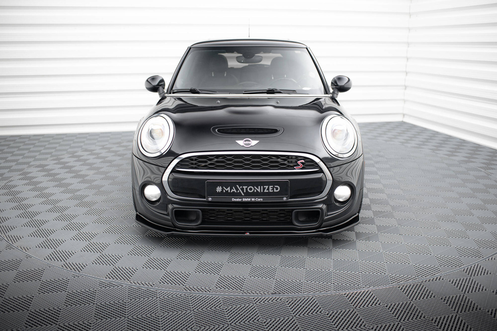 Maxton Design Mini Cooper S Front Splitter - Gloss (F56 2014-2024) 6 Maxton Design Mini Cooper S Front Splitter - Gloss (F56 2014-2024) - Image 6