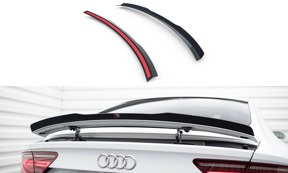 Maxton Design Audi A7 S-Line Boot Spoiler - Gloss (C7 Facelift 2010-2014 ) 7 Maxton Design Audi A7 S-Line Boot Spoiler - Gloss (C7 Facelift 2010-2014 ) - Image 7