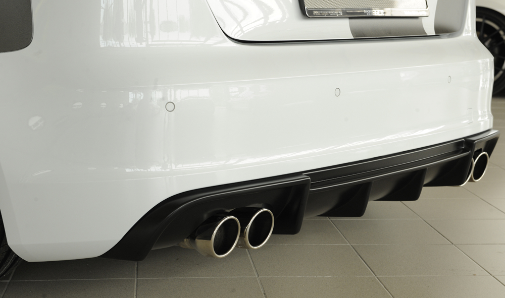 Rieger Audi A3 13-16 S-Line Hatch Rear Matt Quad Diffuser 3 00056805 3