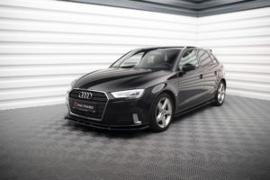 Maxton Design Audi A3 SE 16+ Hatch Side Skirt Extensions - Gloss Black (2016+) 10 Maxton Design Audi A3 SE 16+ Hatch Side Skirt Extensions - Gloss Black