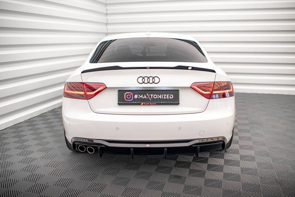 Maxton Audi A5 11-15 SE Coupe Gloss Rear Diffuser (2011-2015) 3 AU A5 1F RS1G b