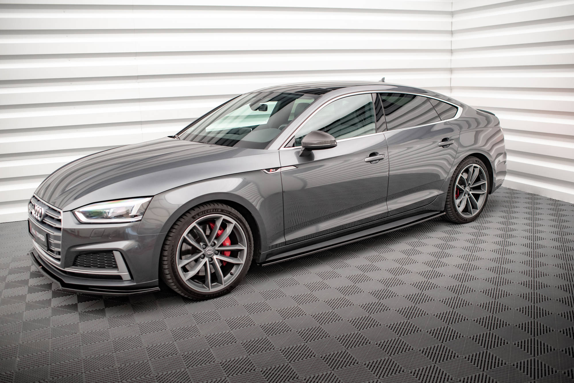 Maxton Design Audi A5 15+ Sportback Side Skirt Extensions - Gloss (2015+) 1 Maxton Design Audi A5 15+ Sportback Side Skirt Extensions - Gloss