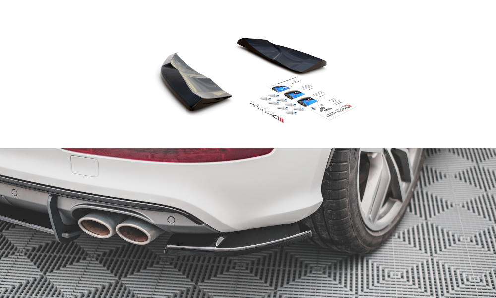 Maxton Design Audi Q5 S-Line Mk1 12-17 Rear Spats - Gloss (2012-2017) 4 AU SQ5 1 RSD1G