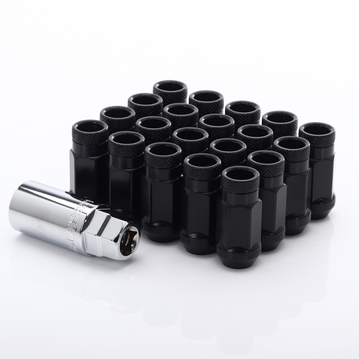 JR Jn1 M12x1.5 Steel Extended Wheel Nuts - Various Colours 4 Arraya 25447