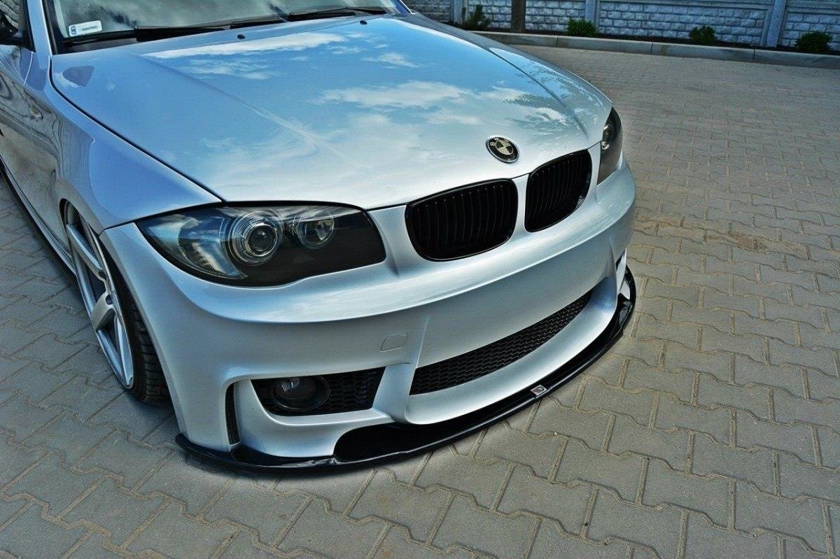 MAXTON DESIGN BMW 1 Series 04-08 M-Design Front Lip - Gloss (2004-2008) 1 MAXTON DESIGN BMW 1 Series 04-08 M-Design Front Lip - Gloss