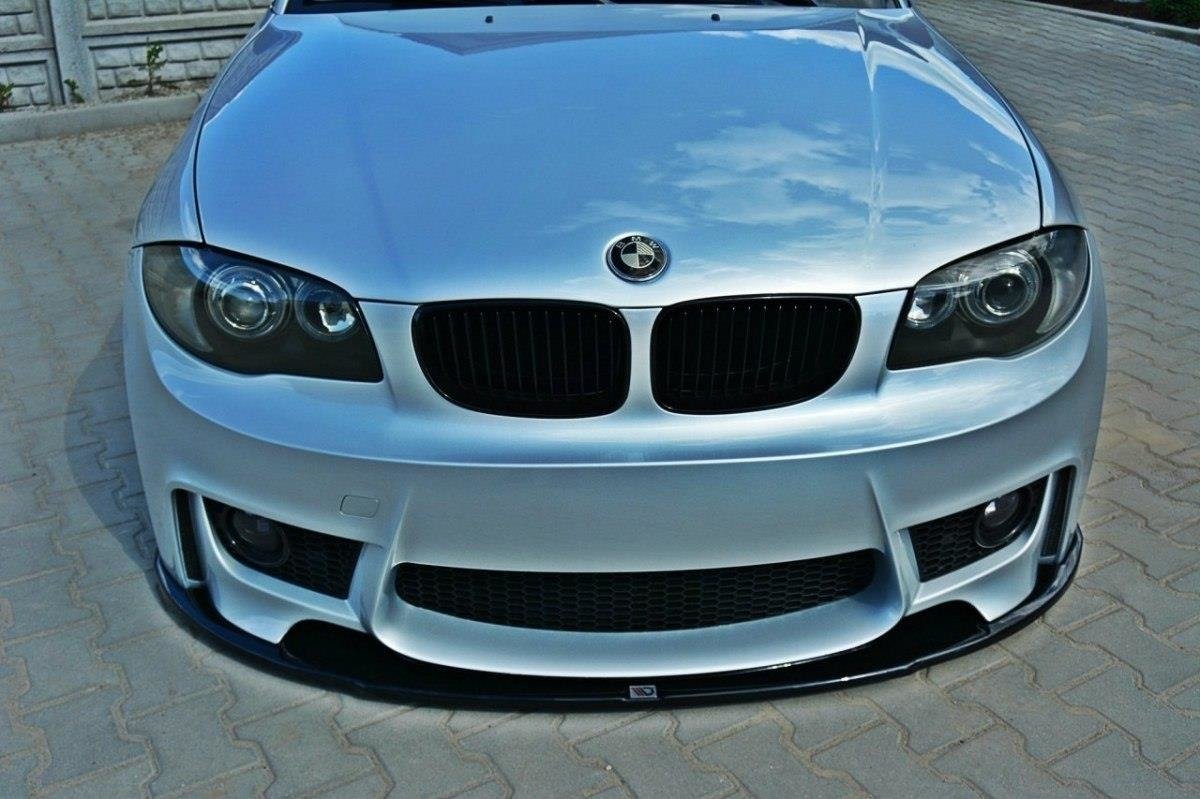 MAXTON DESIGN BMW 1 Series 04-08 M-Design Front Lip - Gloss (2004-2008) 2 BM 1 87 MPACK FD1G c