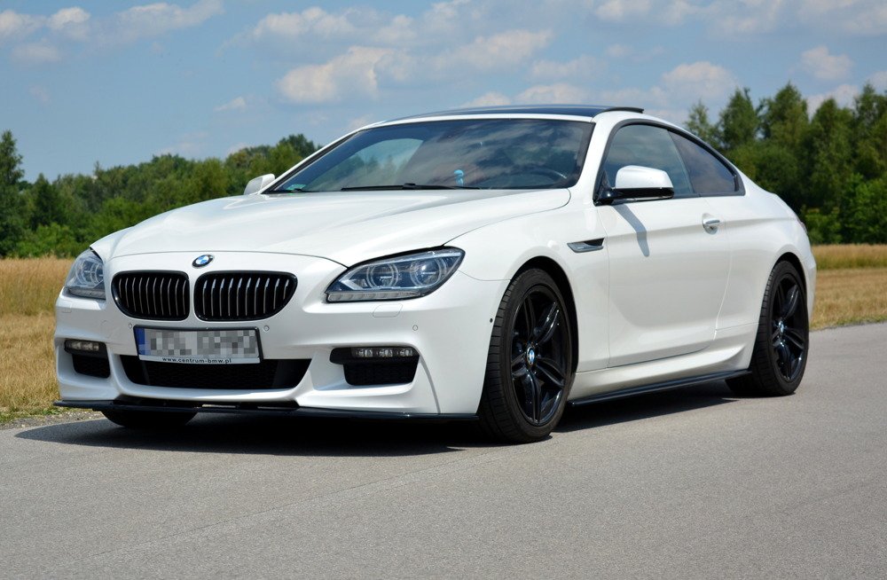Maxton Design BMW 6 Series Coupe Msport 13+ Side Skirt Extensions - GLOSS (2013+) 3 BM 6 13 C MPACK SD1G b