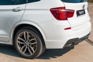 Maxton Design BMW X3 F25 Msport 14-17 Rear Spats - Gloss (2014-2017)