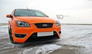 Maxton Design Ford Focus 05-07 ST v2 Front Lip - Gloss (2005-2007)