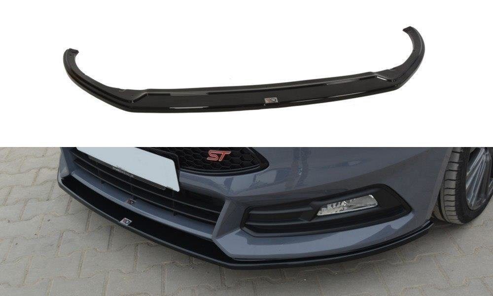 Maxton Design FORD FOCUS ST MK3 15+ FRONT LIP V.2 GLOSS (2015+) 4 FO FO 3F ST FD2G