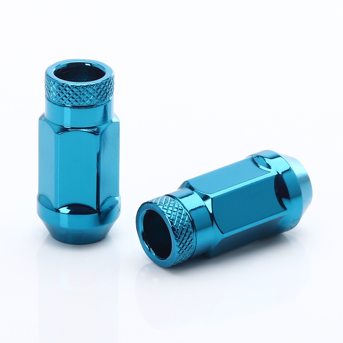JR Jn1 M12x1.5 Steel Extended Wheel Nuts - Various Colours 3 Forged Steel Japan Racing Nuts JN1 12x1 25 Blue
