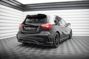 Maxton Design Mercedes A-Class AMG-Line W176 Facelift Rear Lip - Gloss (2015-2018) 8 Maxton Design Mercedes A-Class AMG-Line W176 Facelift Rear Lip - Gloss