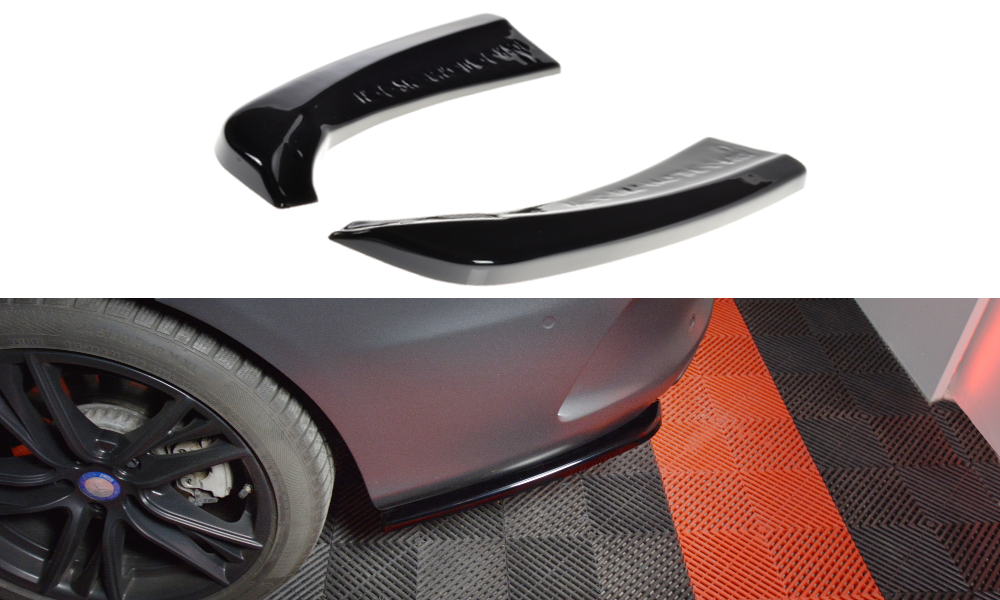 Maxton Design Mercedes-Benz C-Class W205 Coupe AMG Line Rear Spats -Gloss (2014-2018) 1 Maxton Design Mercedes-Benz C-Class W205 Coupe AMG Line Rear Spats -Gloss