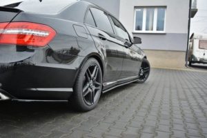 Maxton Design Mercedes E-Class w212 AMG Side Skirt Extensions - Gloss 10 Maxton Design Mercedes E-Class w212 AMG Side Skirt Extensions - Gloss
