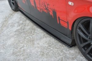 Maxton Design SEAT LEON MK2 MS DESIGN Side Skirt Extensions - Gloss (2005-2009)