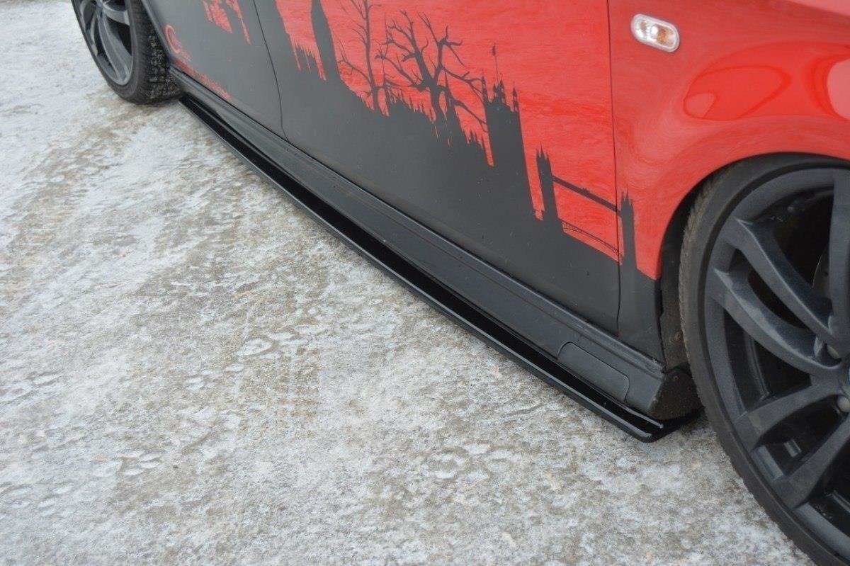 Maxton Design SEAT LEON MK2 MS DESIGN Side Skirt Extensions - Gloss (2005-2009) 1 Maxton Design SEAT LEON MK2 MS DESIGN Side Skirt Extensions - Gloss