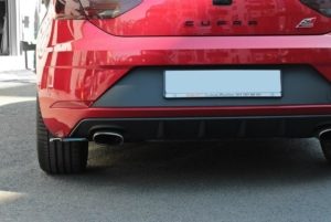 Maxton Design Seat Leon Mk3.5 Cupra Maxton Design Rear Spats - V1 (GLOSS)