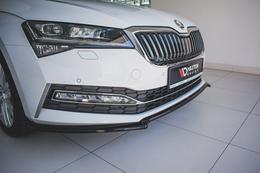 Maxton Design Skoda Superb Front Lip - Gloss v1 (2019-2024) 2 SK SU 3F FD1G c