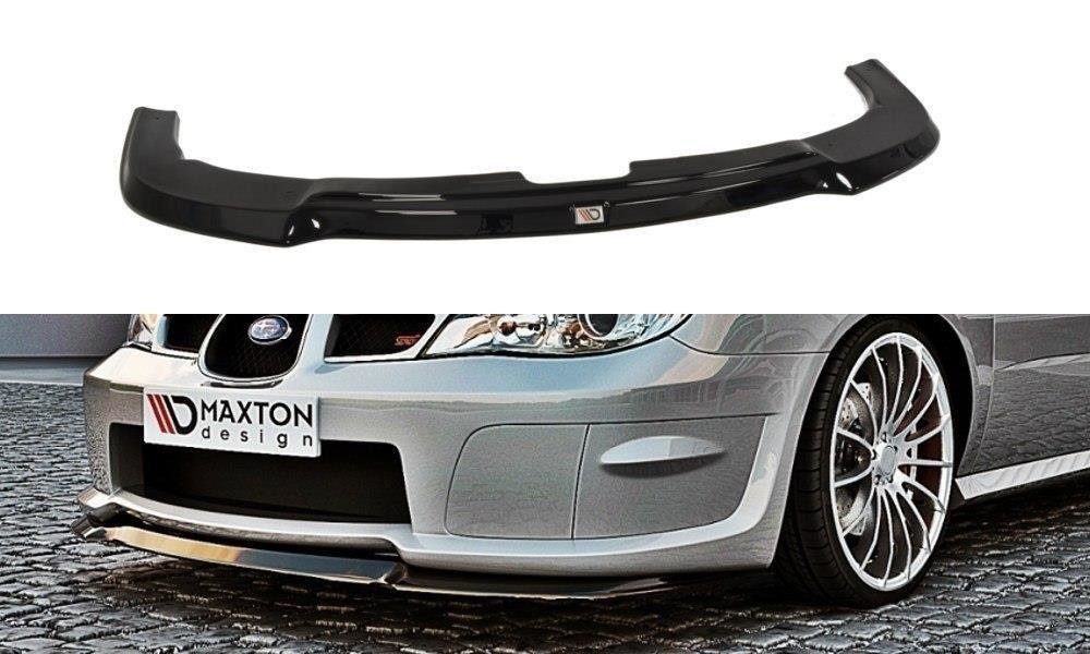 Maxton Design Subaru Impreza 05-07 WRX STI Maxton Design V1 Front Lip - Gloss (2005-2007) 2 SU IM 2F WRX STI FD1G