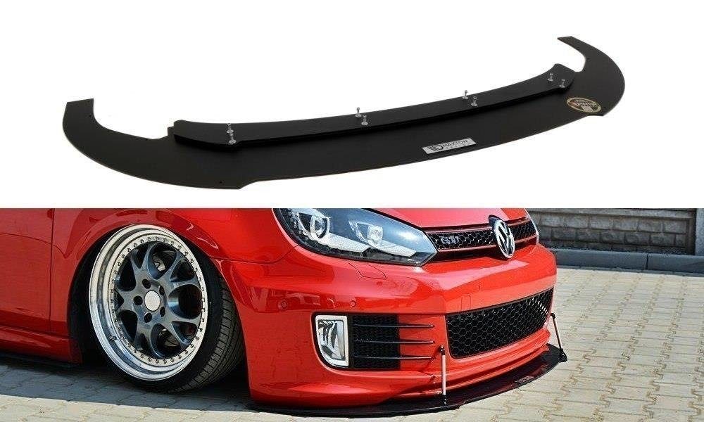 MAXTON DESIGN FRONT RACING SPLITTER VW GOLF MK6 GTI 35TH (2008-2012) 3 VW GO 6 GTI 35TH CNC FD1A