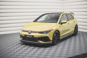 Maxton VW Golf 8 GTi Clubsport v2 Front Lip - Gloss (2019-2024)