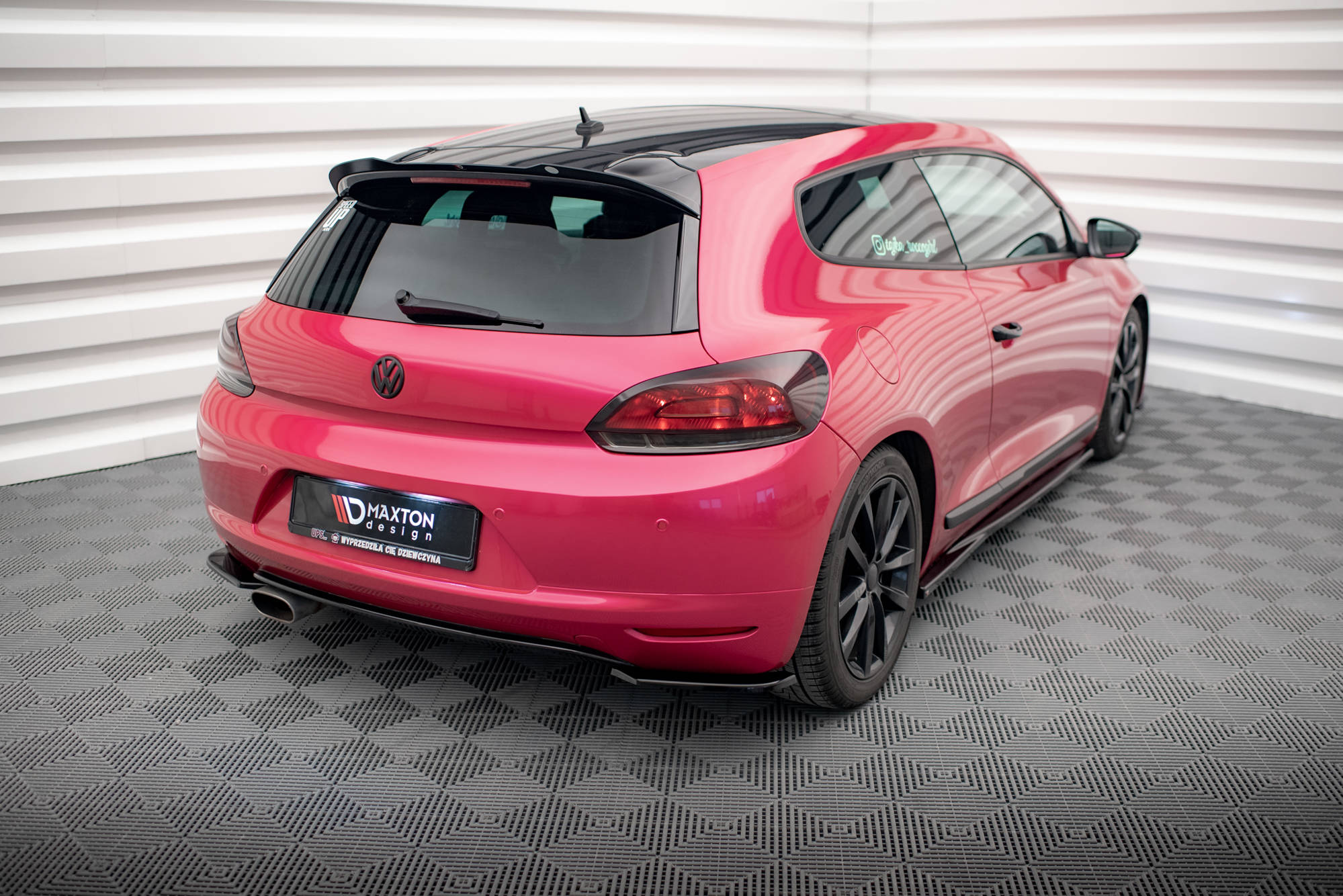 Maxton Design VW Scirocco SE Rear Spats - Gloss (2008-2014) 3 W SC 3 RSD1G b
