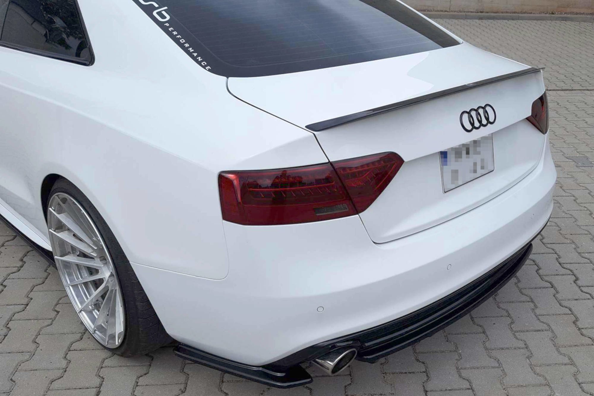 Maxton Design Audi A5 S-Line Coupe 11-15 Rear Spats - Gloss (2011-2015) 2 au a5 1f sline rsd1 b