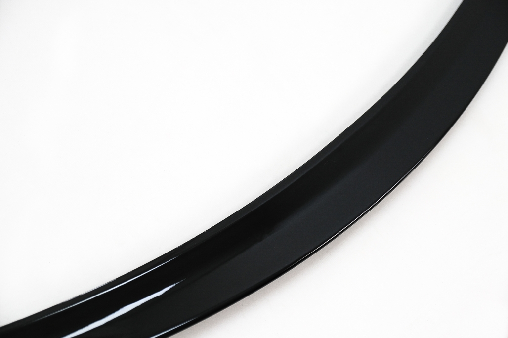 Mercedes C205 Coupe 14-19 Gloss AM Flick Style Boot Spoiler 2 b2b trunk boot spoiler suitable for mercedes c class 6001385 6091036