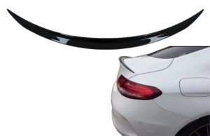 Mercedes C205 Coupe 14-19 Gloss AM Flick Style Boot Spoiler