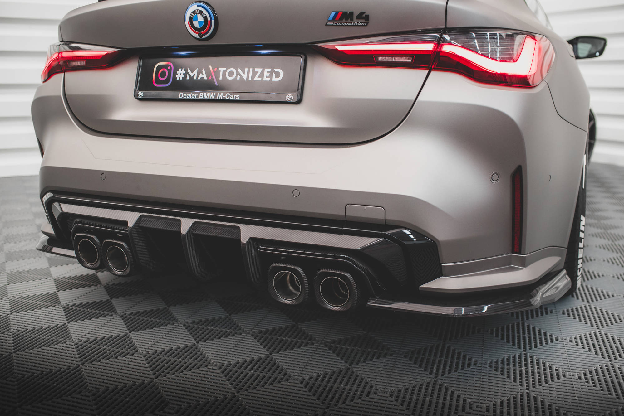 Maxton Design BMW G82 M4 Carbon Fiber Rear Spats (2021+) 3 Maxton Design BMW G82 M4 Carbon Fiber Rear Spats (2021+) - Image 3