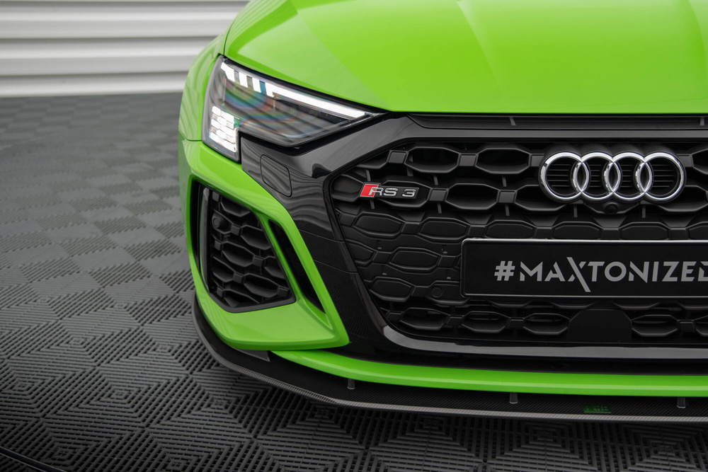 Maxton Design Audi A3 RS3 Front Splitter - Prepreg Carbon Fiber (8Y 2020-2024) 2 Maxton Design Audi A3 RS3 Front Splitter - Prepreg Carbon Fiber (8Y 2020-2024) - Image 2