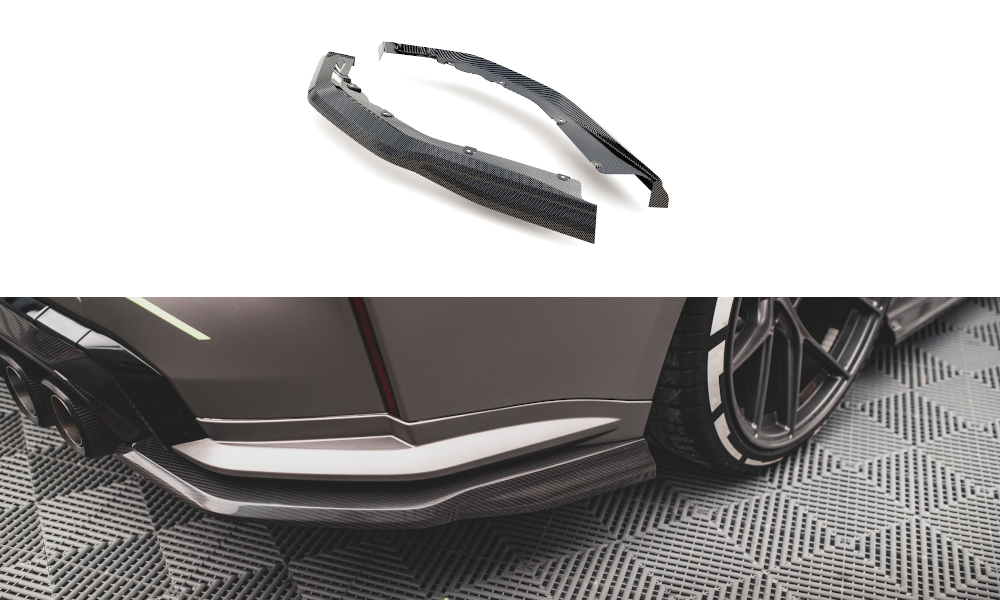 Maxton Design BMW G82 M4 Carbon Fiber Rear Spats (2021+) 10 Maxton Design BMW G82 M4 Carbon Fiber Rear Spats (2021+) - Image 10