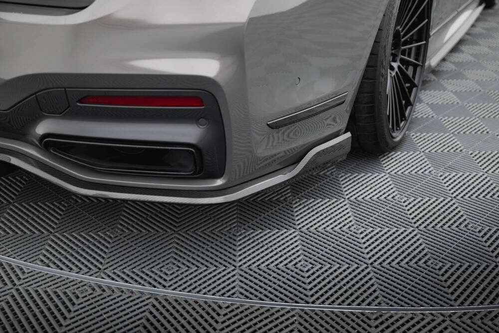 Maxton Design BMW 7 Series Msport Facelift G11 Carbon Fiber Rear Splitter (2019-2022) 5 Maxton Design BMW 7 Series Msport Facelift G11 Carbon Fiber Rear Splitter (2019-2022) - Image 5