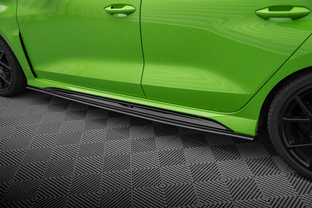 Maxton Design Audi A3 RS3 Side Skirt Extensions - Prepreg Carbon Fiber (8Y 2020-2024) 2 Maxton Design Audi A3 RS3 Side Skirt Extensions - Prepreg Carbon Fiber (8Y 2020-2024) - Image 2