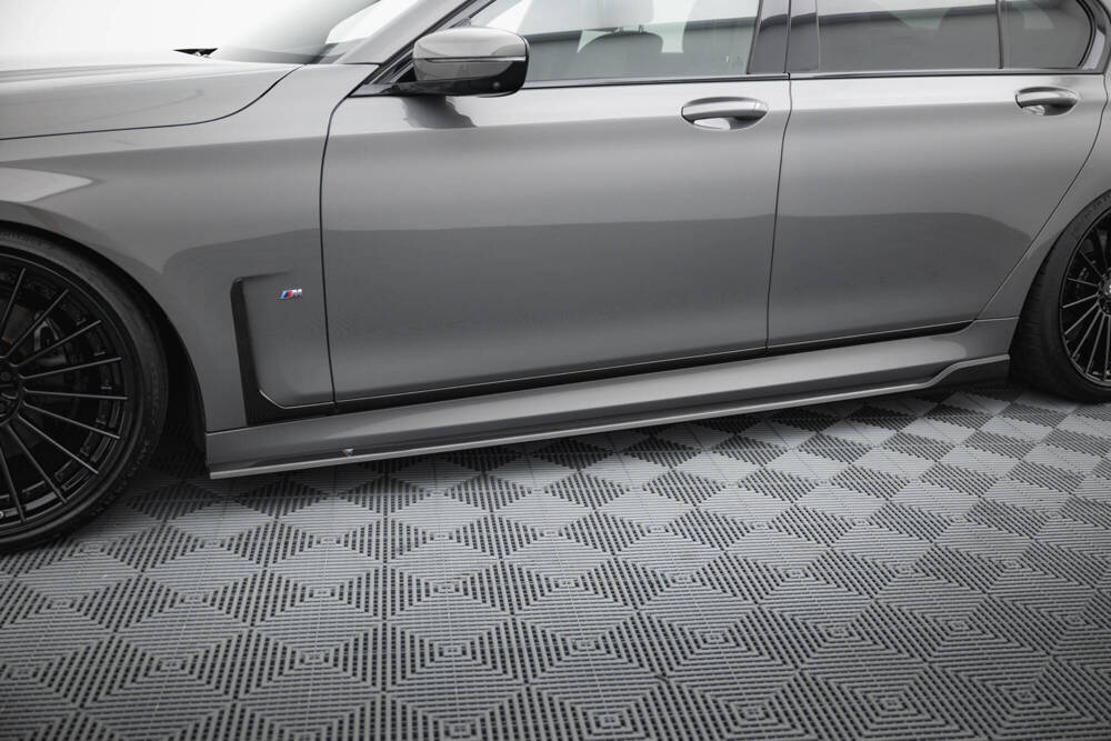 Maxton Design BMW 7 Series Msport Facelift G11 Carbon Fiber Side Skirt Extensions (2019-2022) 5 Maxton Design BMW 7 Series Msport Facelift G11 Carbon Fiber Side Skirt Extensions (2019-2022) - Image 5