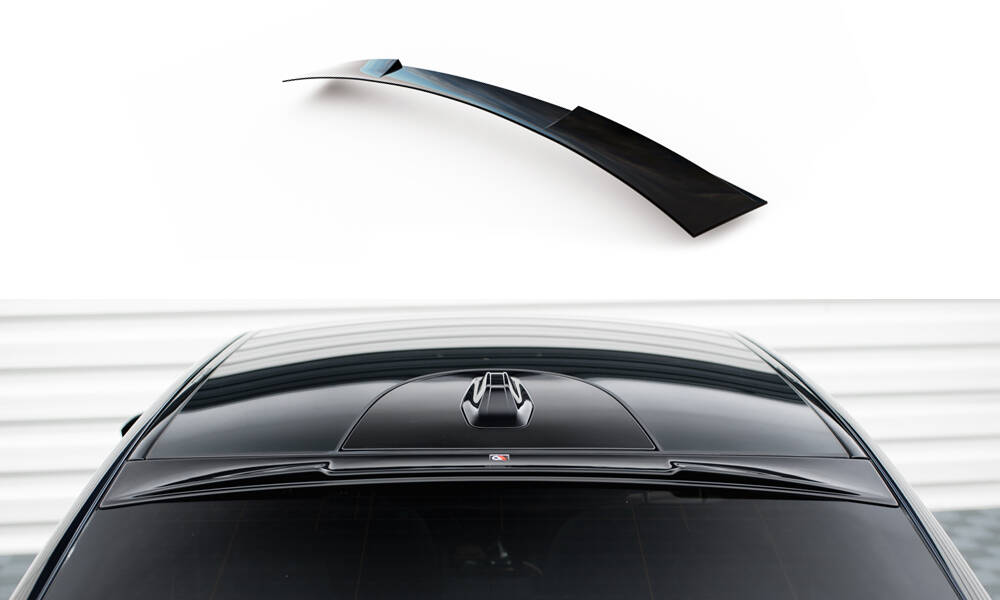 Maxton BMW 5 Series G60 Msport Gloss Roof Spoiler (2024+) 1 Maxton BMW 5 Series G60 Msport Gloss Roof Spoiler