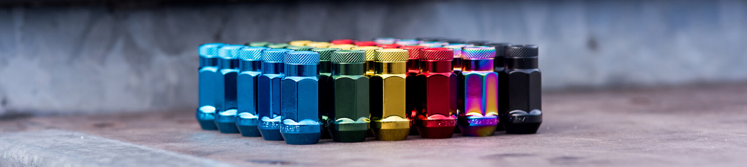 JR Jn1 M12x1.5 Steel Extended Wheel Nuts - Various Colours 1 JR Jn1 M12x1.5 Steel Extended Wheel Nuts