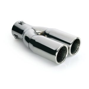 Pilot 62mm GTi Style Baffled Universal Exhaust Tip TS-26
