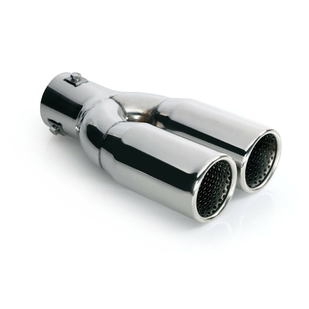 Pilot 62mm GTi Style Baffled Universal Exhaust Tip TS-26 1 Pilot 62mm GTi Style Baffled Universal Exhaust Tip TS-26