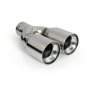 Pilot 76mm Gti Style Rolled Edge Universal Exhaust Tip TS-46