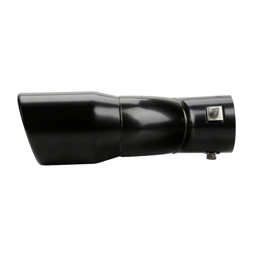 Pilot 76mm Black Gti Style Tapered Edge Universal Exhaust Tip TS-73 3 60124 S 03