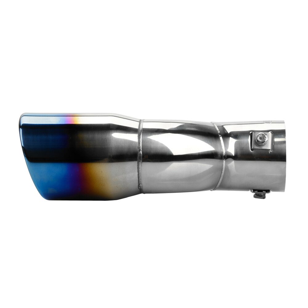 Pilot 76mm Gti Style Blue Tapered Edge Univeral Exhaust Tip TS-73 3 60125 S 03