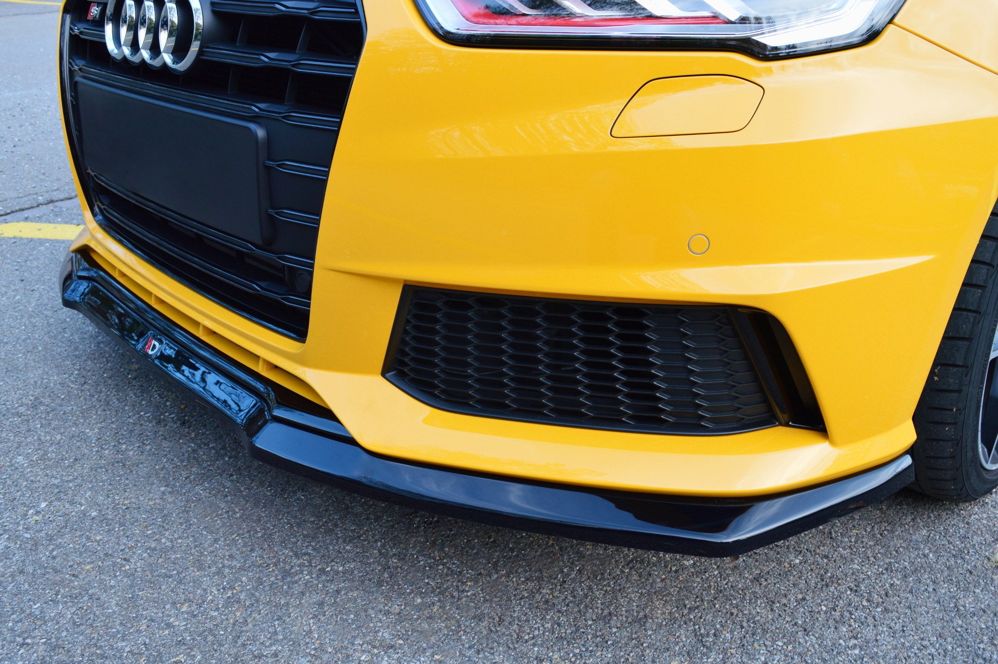 Maxton Design Audi A1 S1/Sline 14-18 Front Lip - GLOSS (2014-2018) 2 AU S1 1 FD1G c