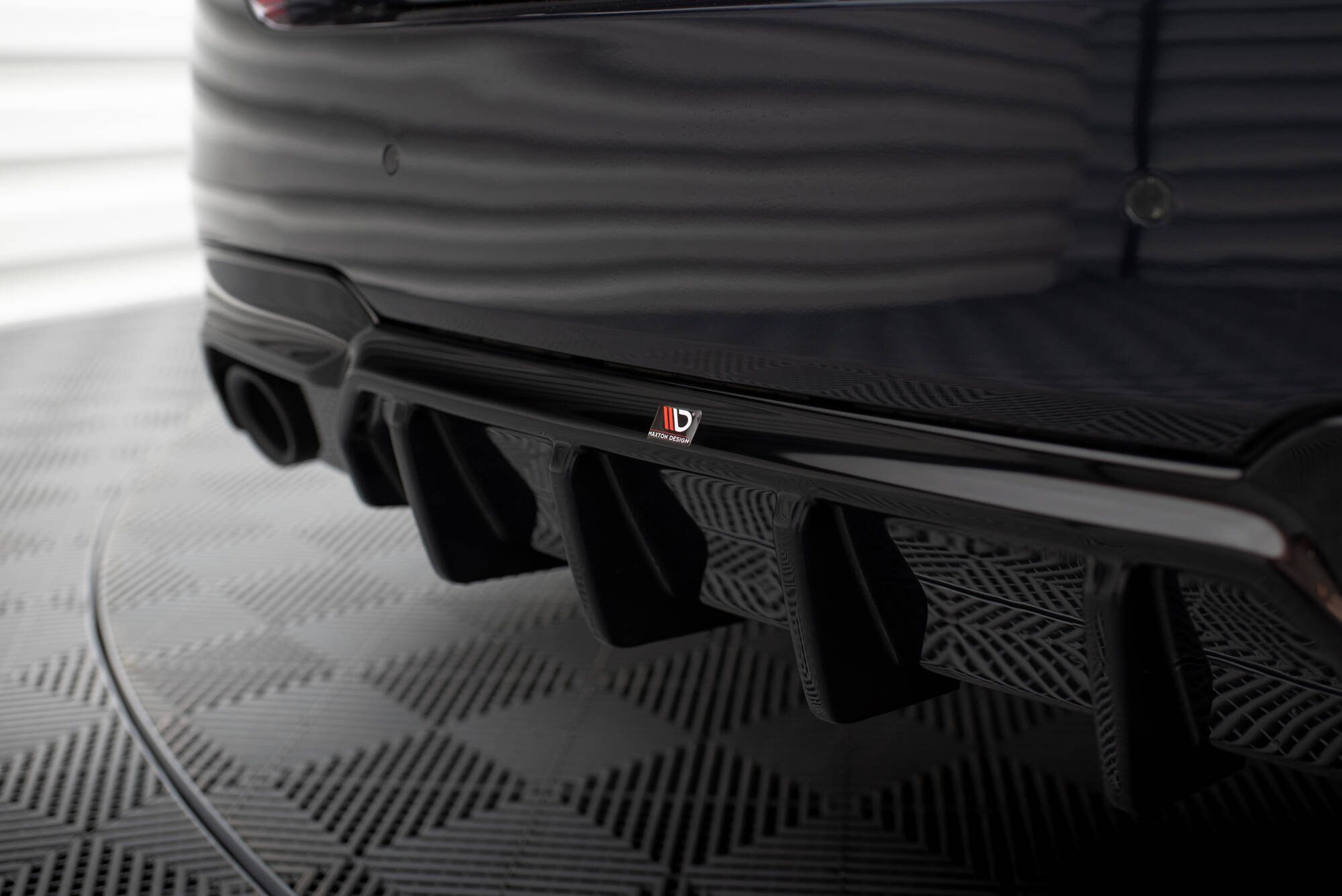 Maxton Design BMW 5 Series F10 MSport Rear Diffuser Dual Exhaust (2010-2017) 4 BM 5 10 MPACK RS2GO O d