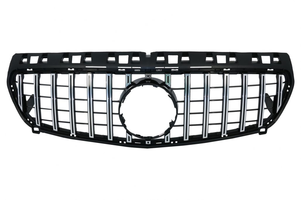 Mercedes GLE Grill - GTR Style (C292 15-18 / W166 SUV 15-18) 3 b2b central grille suitable for mercedes a class w176 5996947 6042718