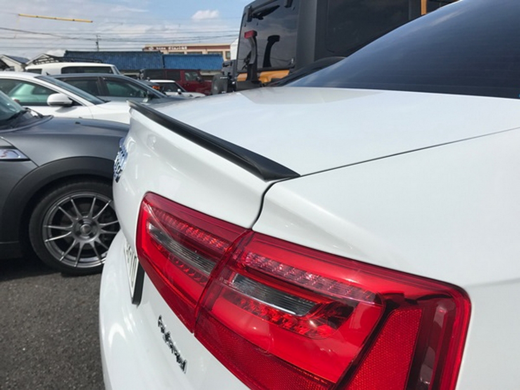Audi A6 C7 11-17 S6 Style Boot Spoiler - Gloss 4 b2b trunk spoiler suitable for audi a6 c7 4g 4 doors 5997291 6049053
