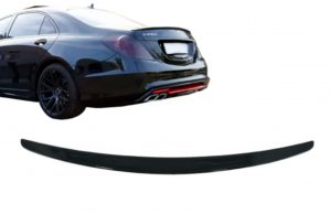 Mercedes S-Class W222 Boot Spoiler - Gloss Black