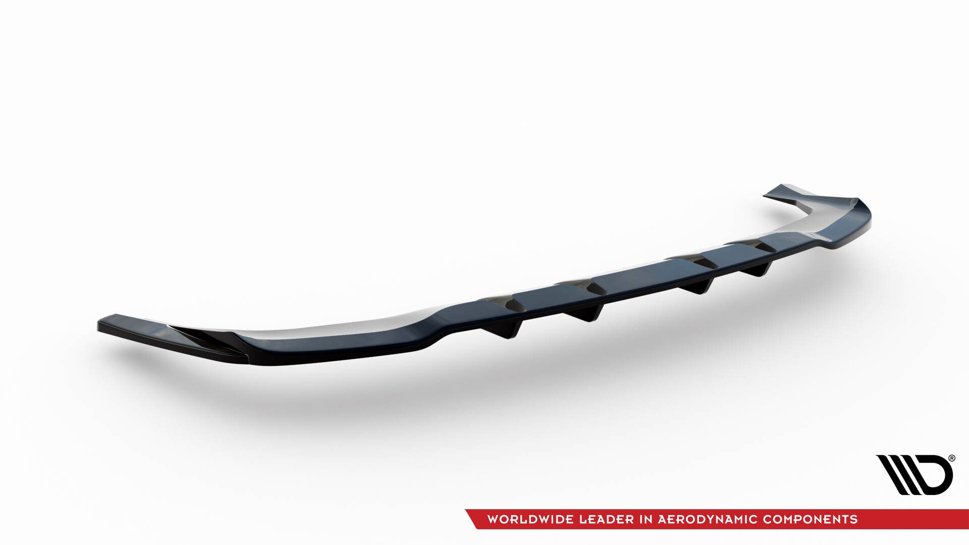 Maxton Design Mercedes GLE C167 Rear Splitter - Gloss 5 eng pl Central Rear Splitter with vertical bars Mercedes Benz GLE Coupe AMG Line C167 16317 5