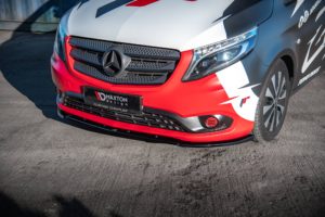Maxton Design Mercedes Vito W447 Front Splitter - Gloss (2020+) 10 Maxton Design Mercedes Vito W447 Front Splitter - Gloss